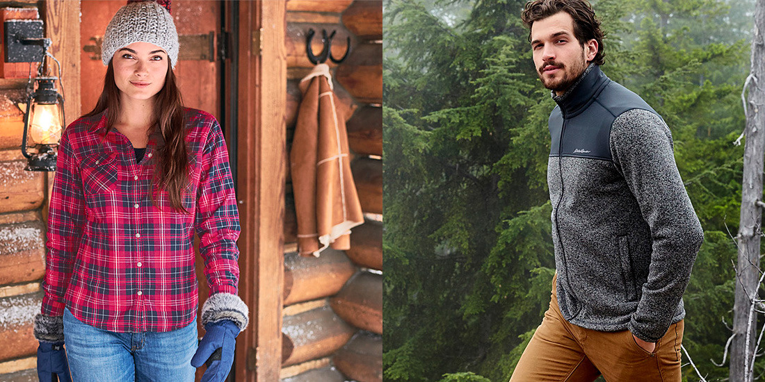 Eddie Bauer offers huge savings with extra 50 off clearance + sitewide