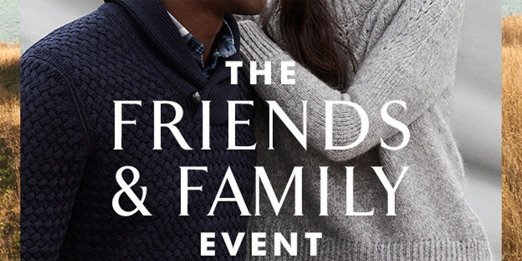 GAP's Friends & Family Event offers 40 off sitewide + free shipping