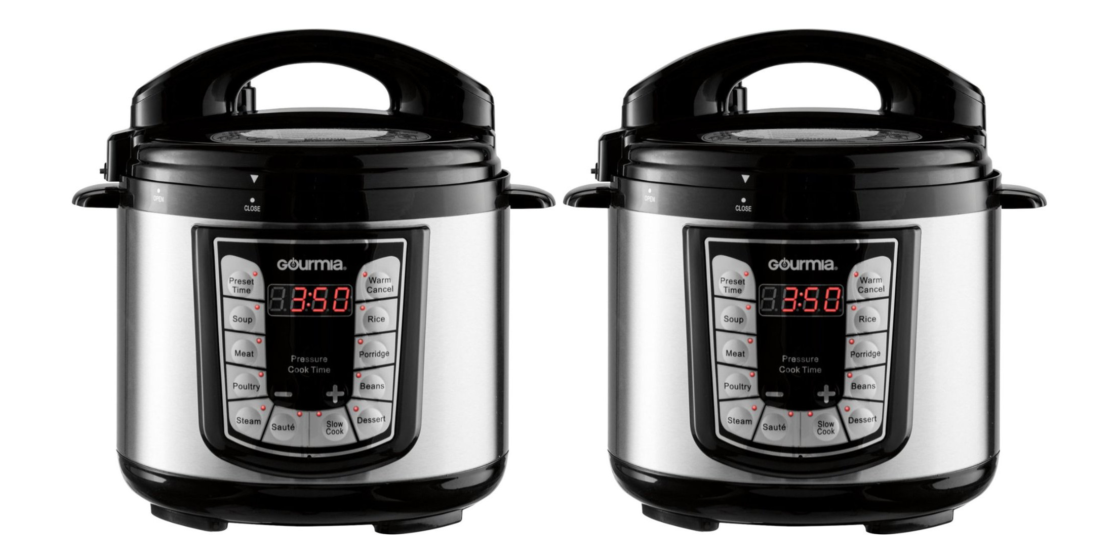 Add the Gourmia 4Quart Pressure Cooker to your kitchen setup for 30