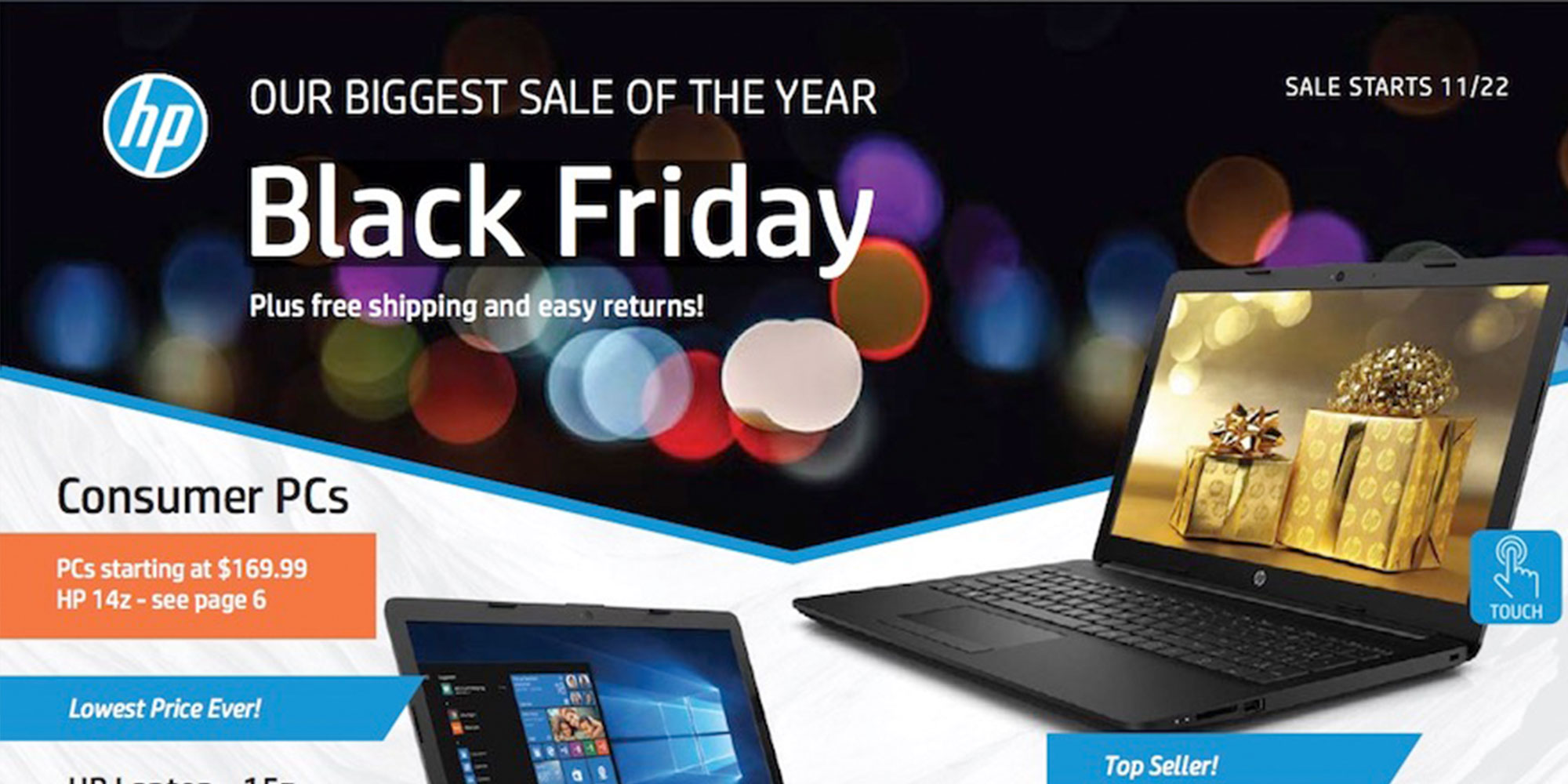 HP Black Friday 2018 ad: Doorbusters, free shipping, more - 9to5Toys
