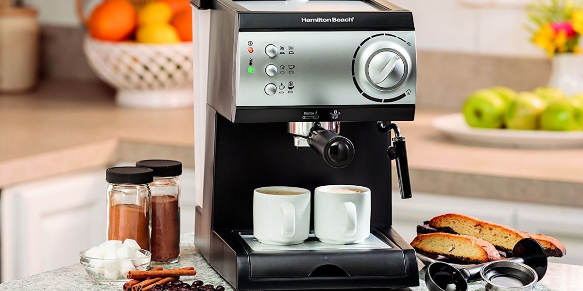 Enjoy espresso this winter with Hamilton Beach's 59 brewer + steamer