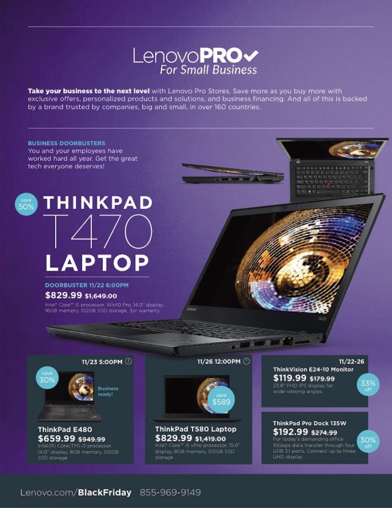 Lenovo Black Friday ad has budgetfriendly laptops and more 9to5Toys