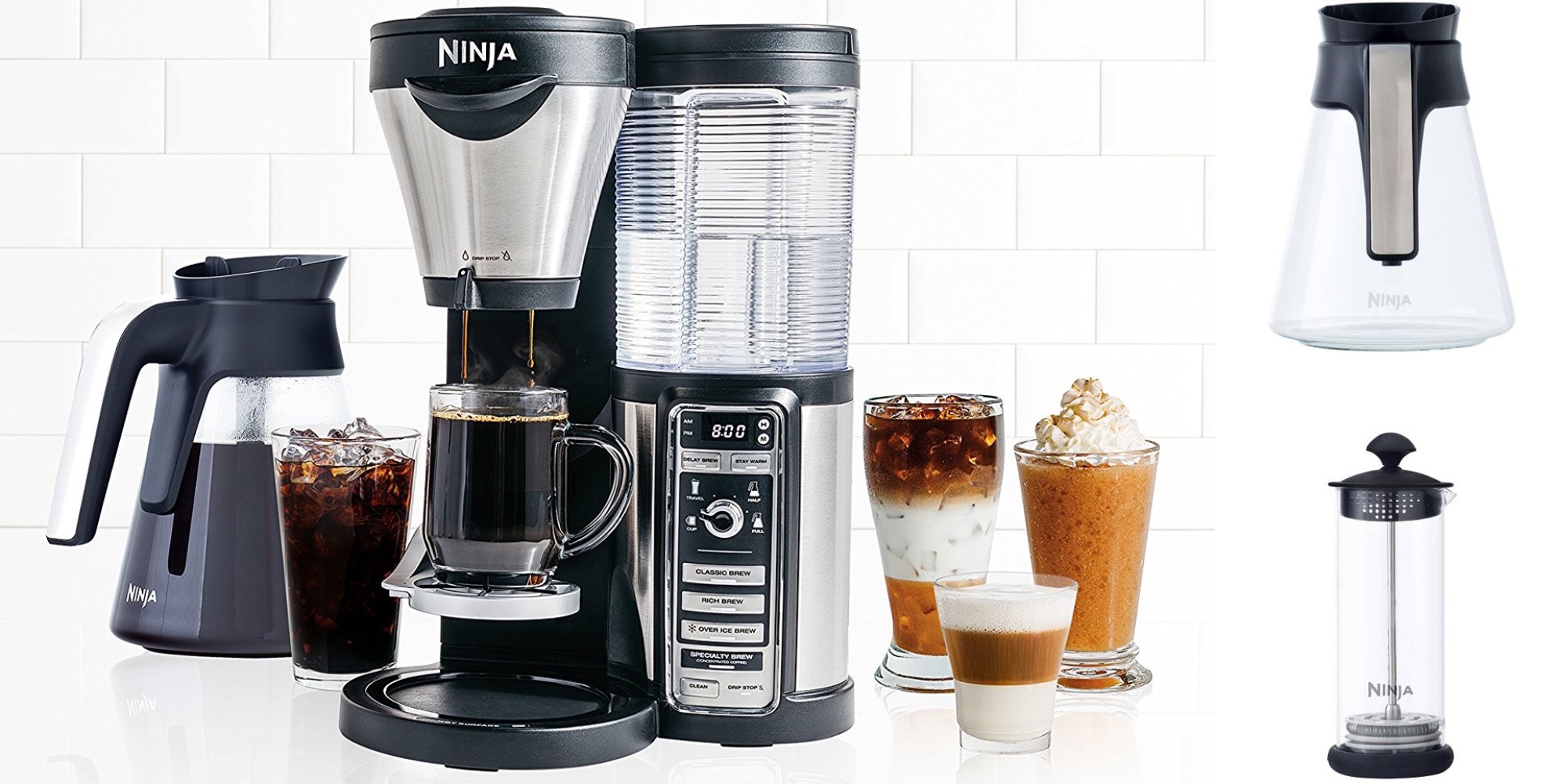 Ninja's Coffee Bar Auto-iQ Brewer lets you pick a preferred richness