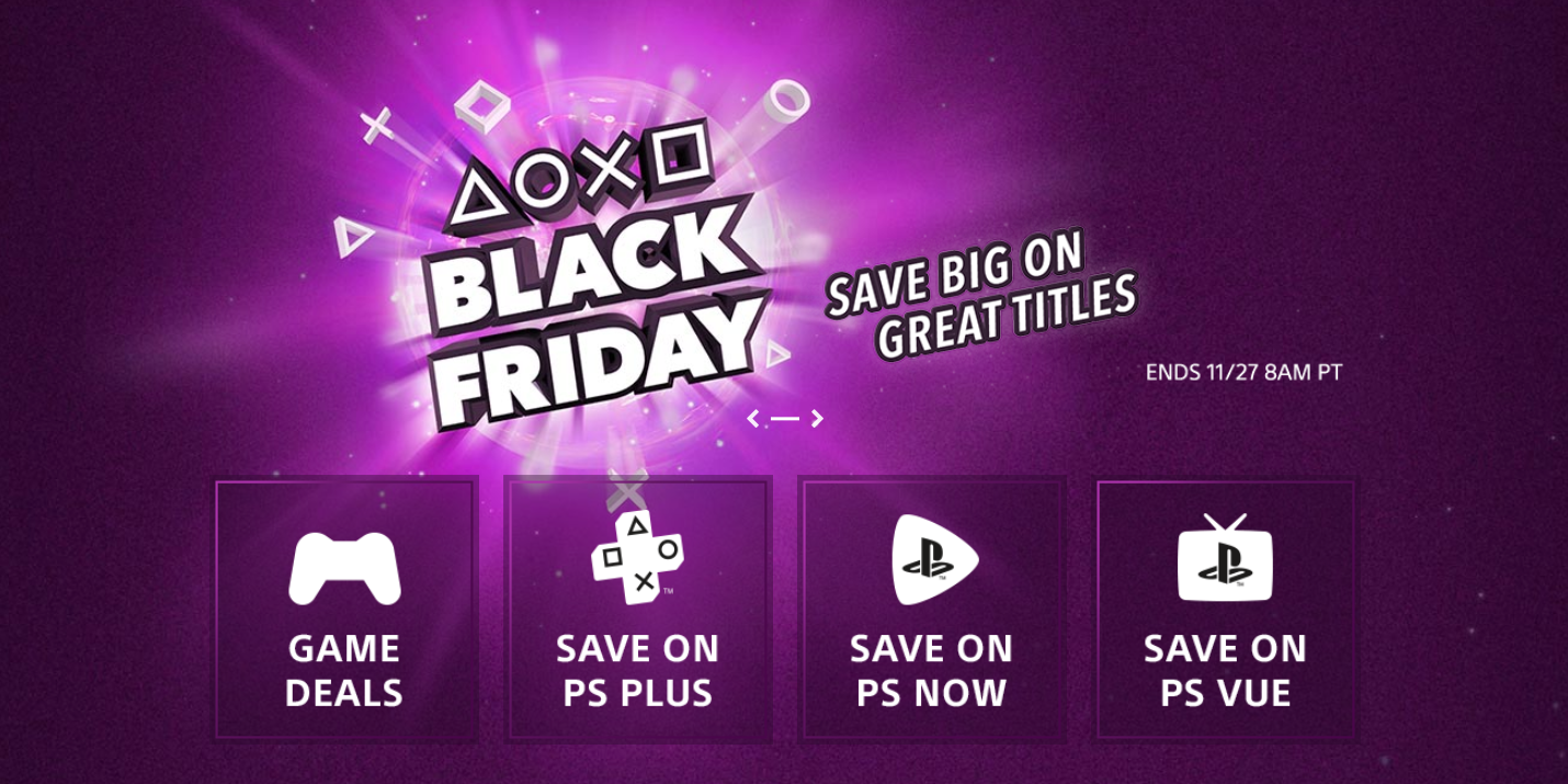 PlayStation PSN Black Friday sale now live: PS Plus 1-yr. $40, God of - When Do Psn Black Friday Deals Start