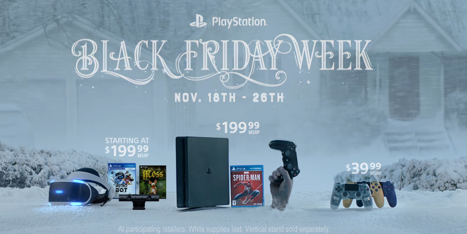 PlayStation Black Friday 2018 deals: Spider-Man bundle $160 off, DualShocks, PSVR, more - 9to5Toys