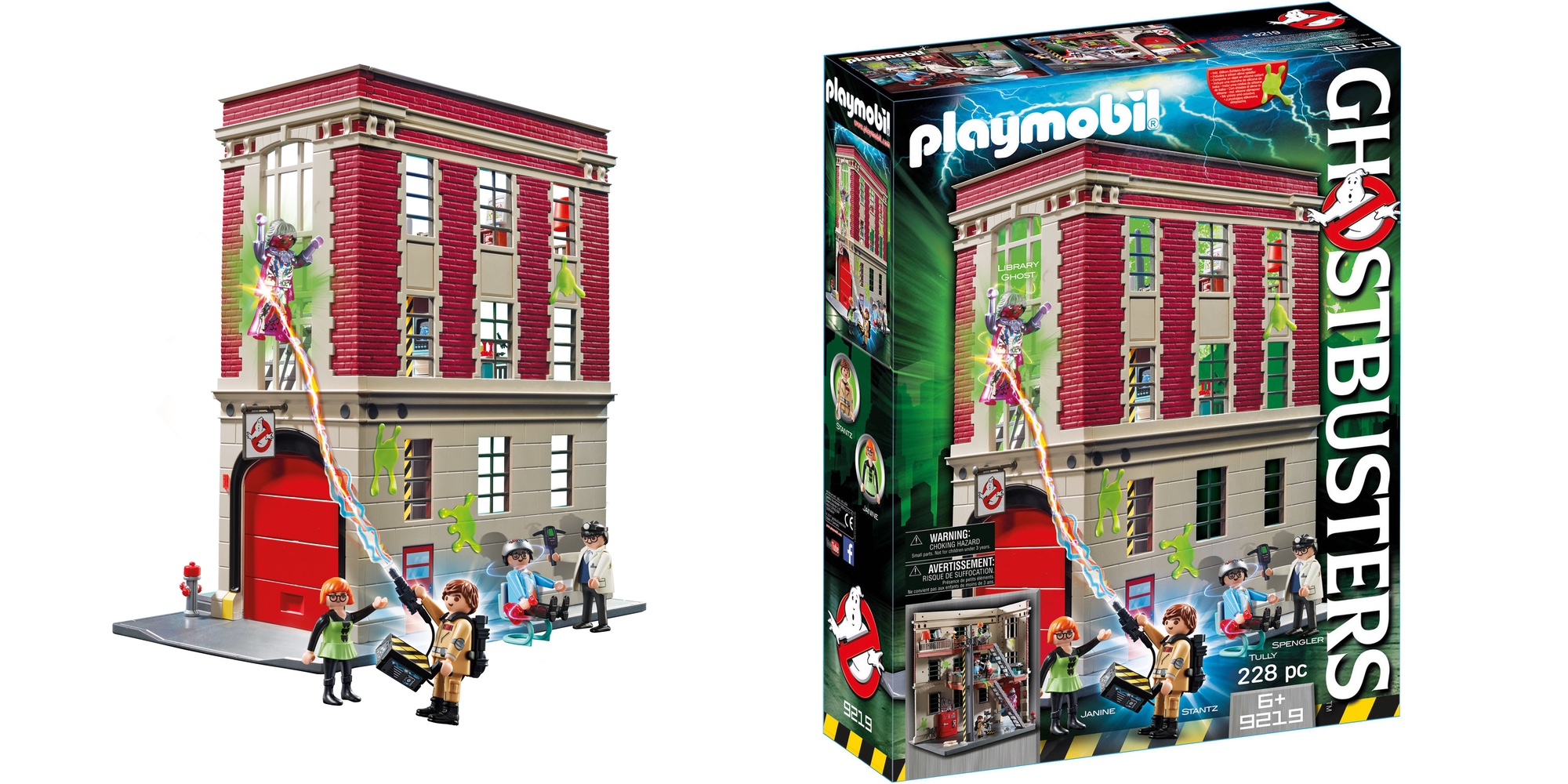 Build 228-pc. Ghostbusters Firehouse for $38