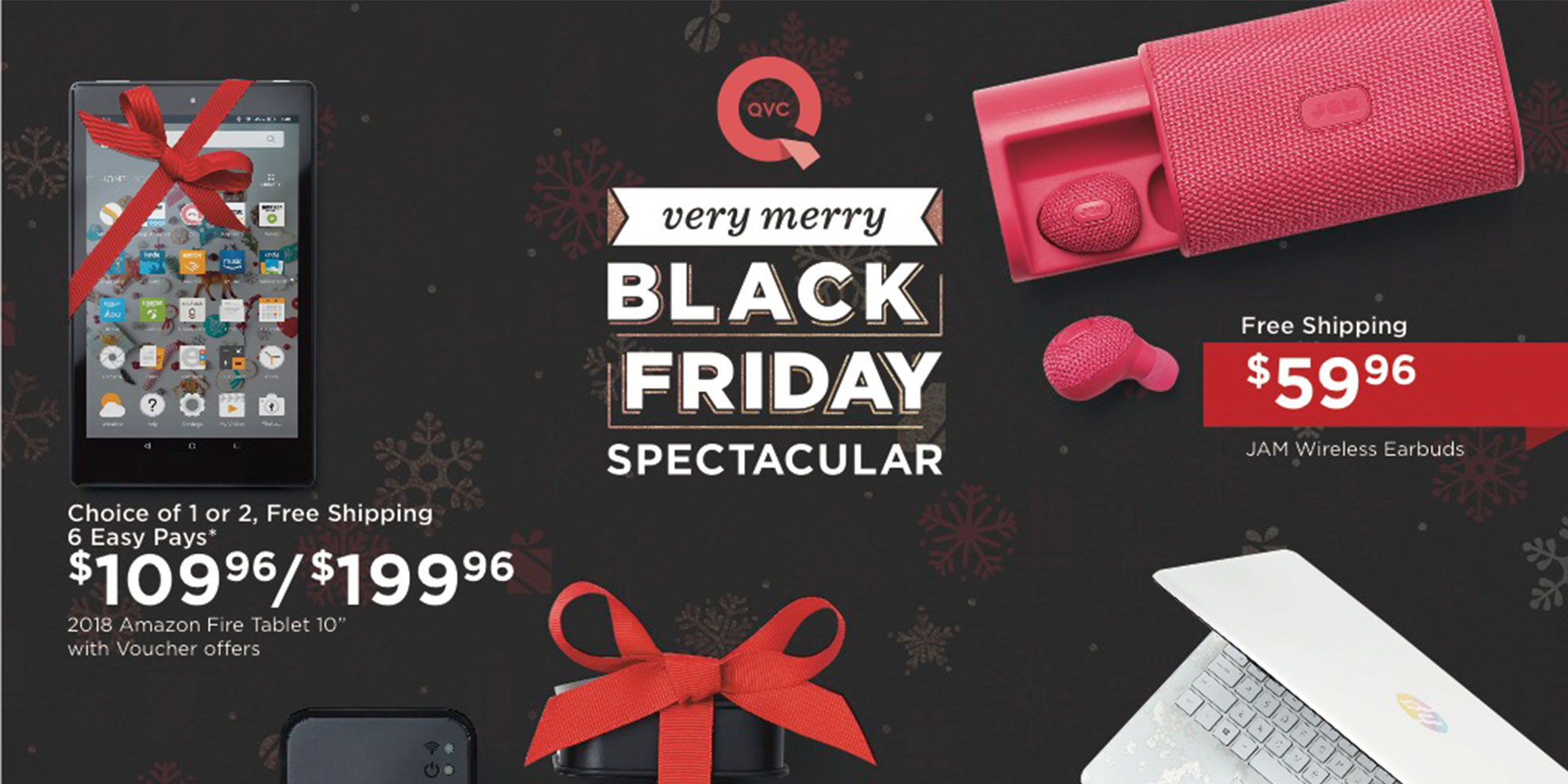 The QVC Black Friday ad features two Echos for 100, more 9to5Toys