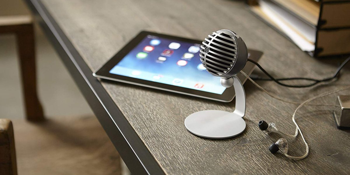 Shure's MV5 Digital Condenser Microphone works on Mac and iOS: $79