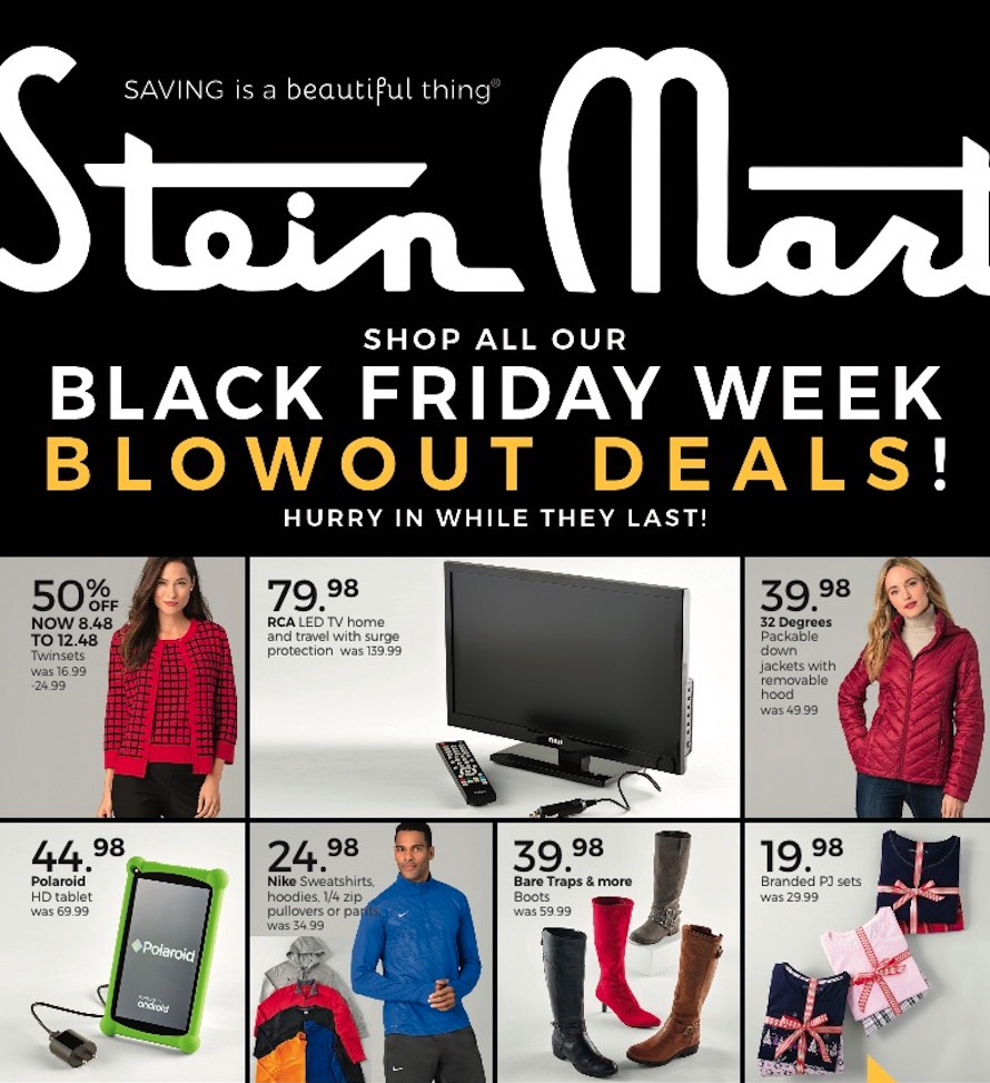 Stein Mart: Today Only! 40% Off Men's pants & shirts, 50% Ladies