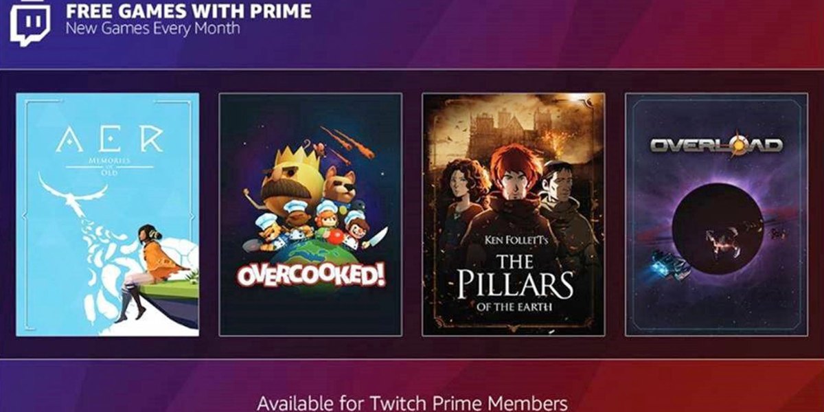 Twitch Free Games with Prime November 2018
