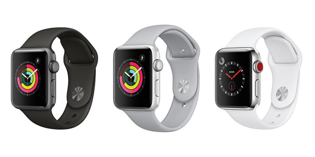 Apple Watch Series 3 hits Black Friday price at $199 in various styles