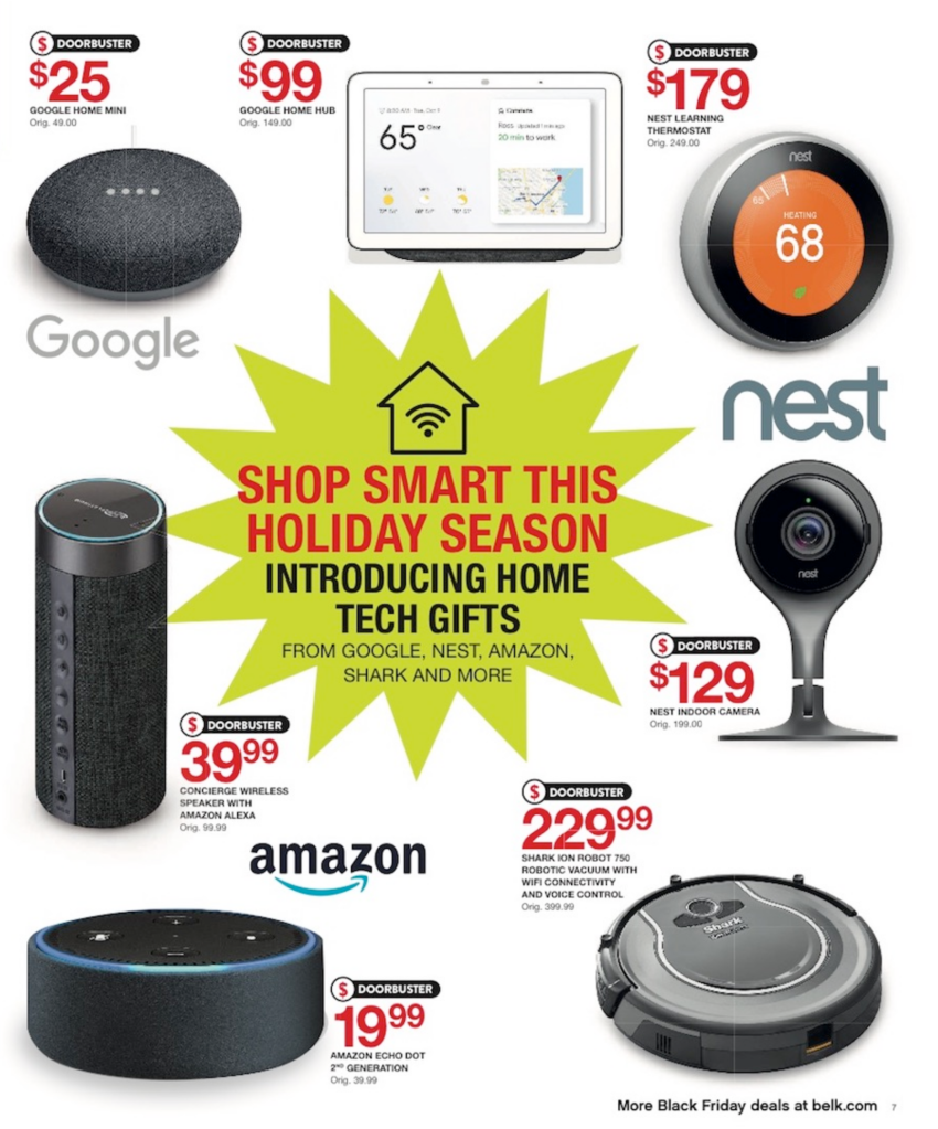 Belk Black Friday ad 2018 Google Home Hub, Nest, more 9to5Toys