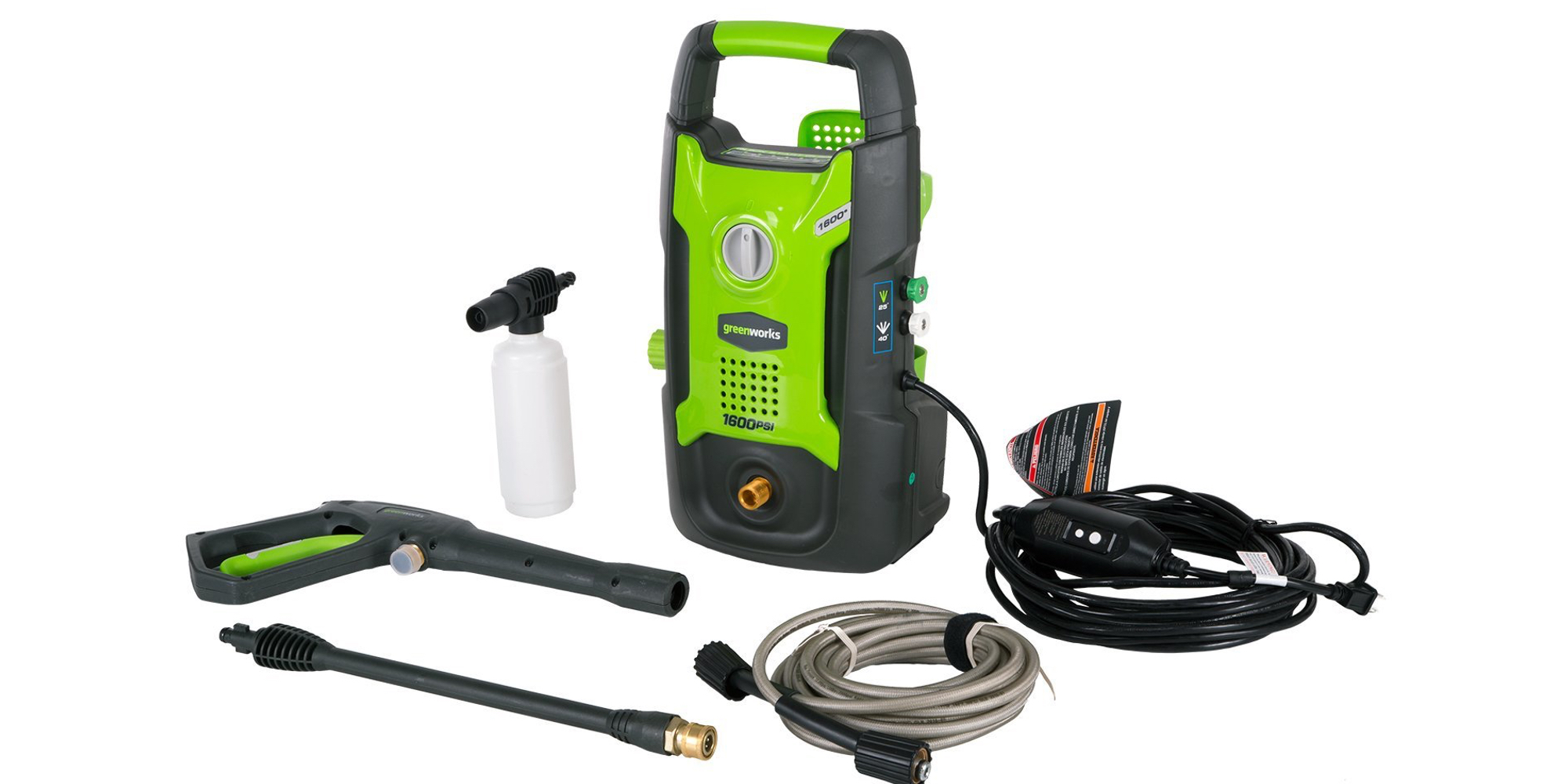 Today's Gold Box takes up to 40% off Greenworks pressure washer and ...