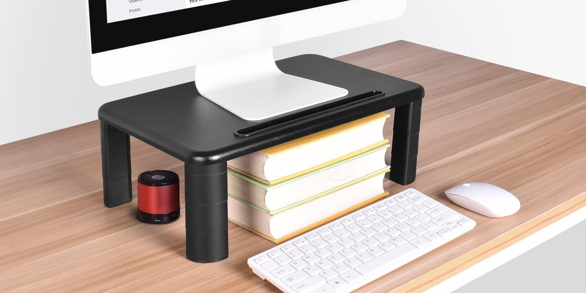 Elevate your monitor with this bestselling heightadjustable stand for