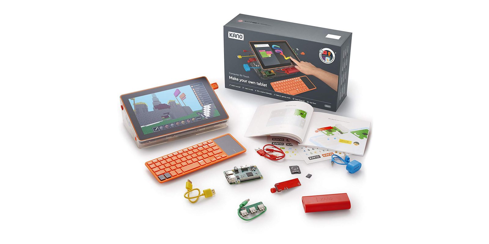 Build your own Raspberry Pi tablet with the Kano Kit Touch 