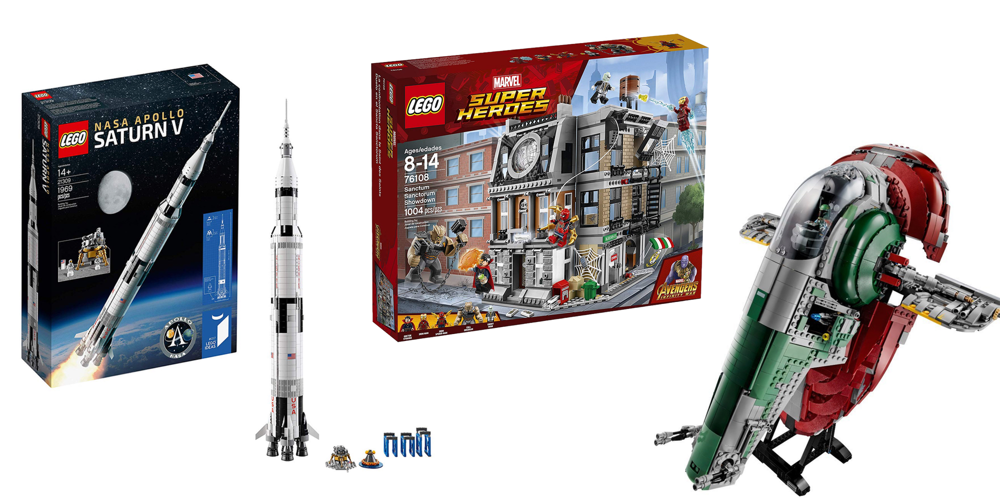 Amazon takes up to 30 off LEGO Apollo Saturn V 79, BrickHeadz from