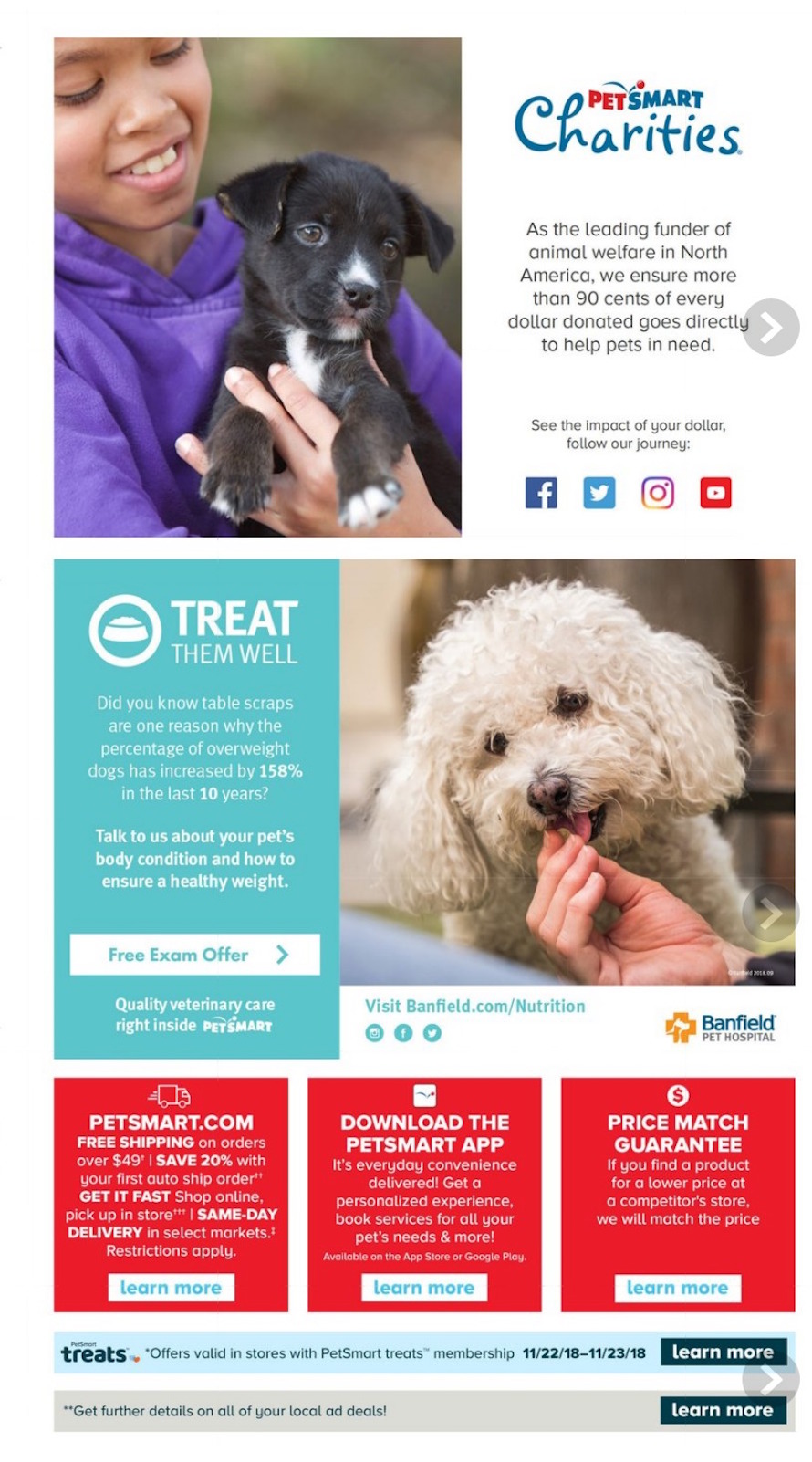 PetSmart Black Friday ad Membership perks, multibuy discounts, price