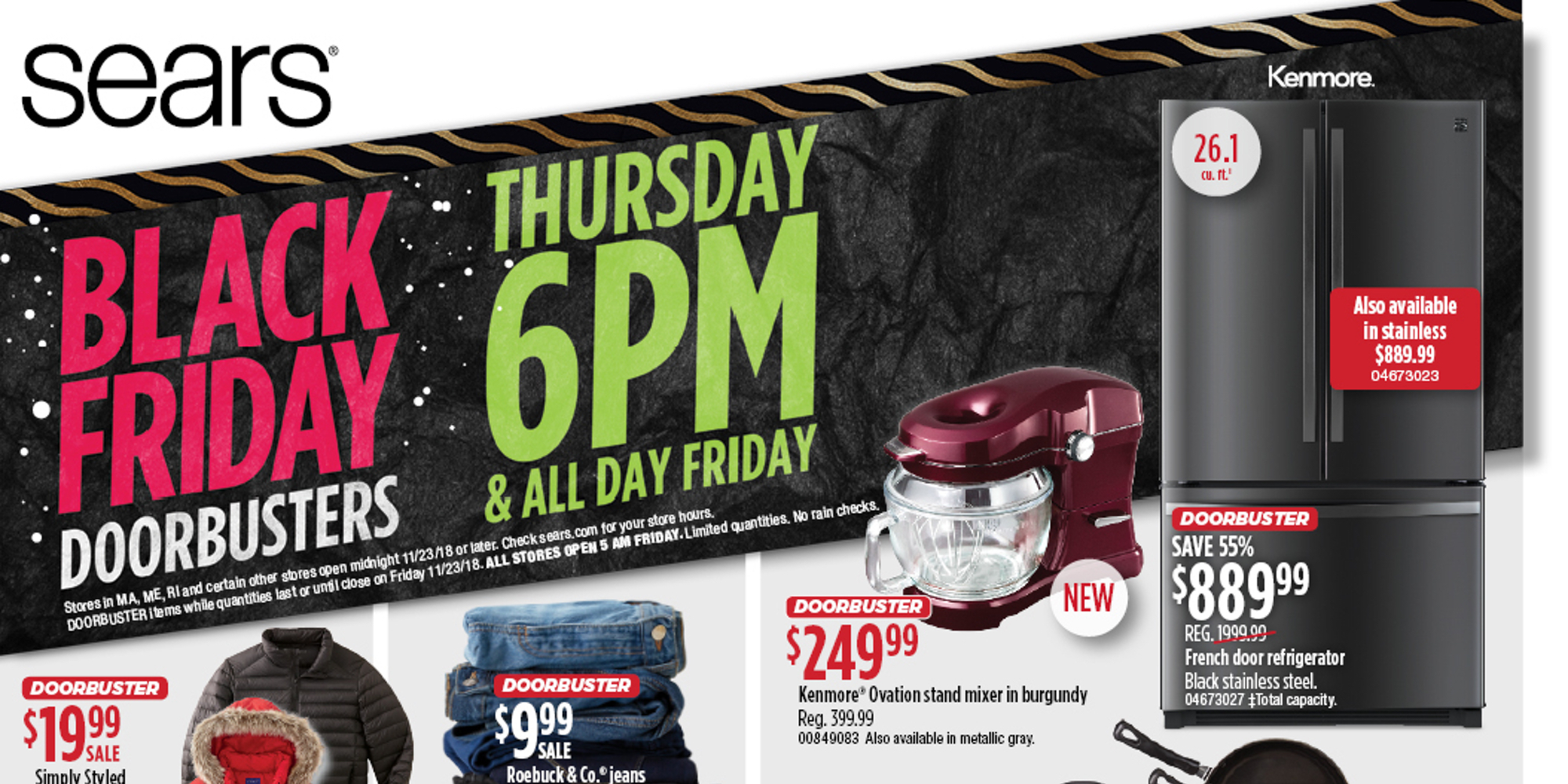 Sears may be bankrupt, but its Black Friday 2018 ad has discounted  appliances, home goods, more