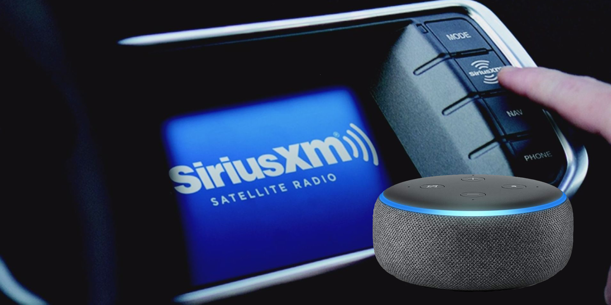 Score a sixmonth SiriusXM subscription and an Amazon Echo Dot for 50