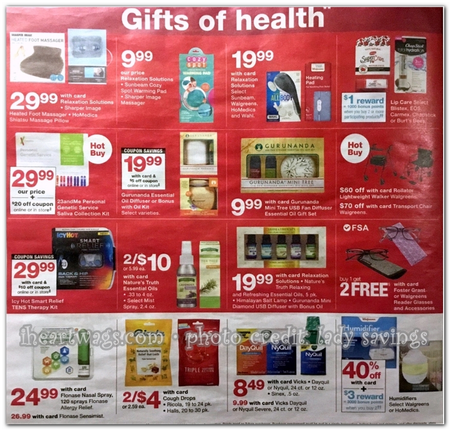 Shop the Walgreens Black Friday ad for everyday items & select gifts