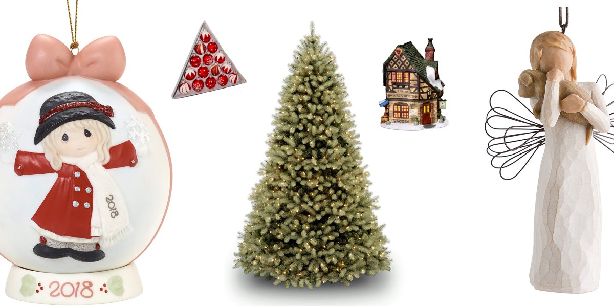 Amazon offers up to 50% off holiday decor from $7: trees, ornaments