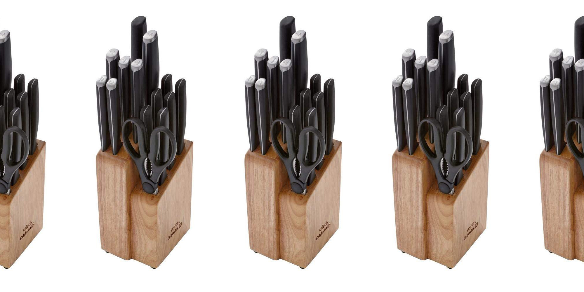Calphalon Select 15Piece Knife Block Set w/ 10 yr. warranty now 50