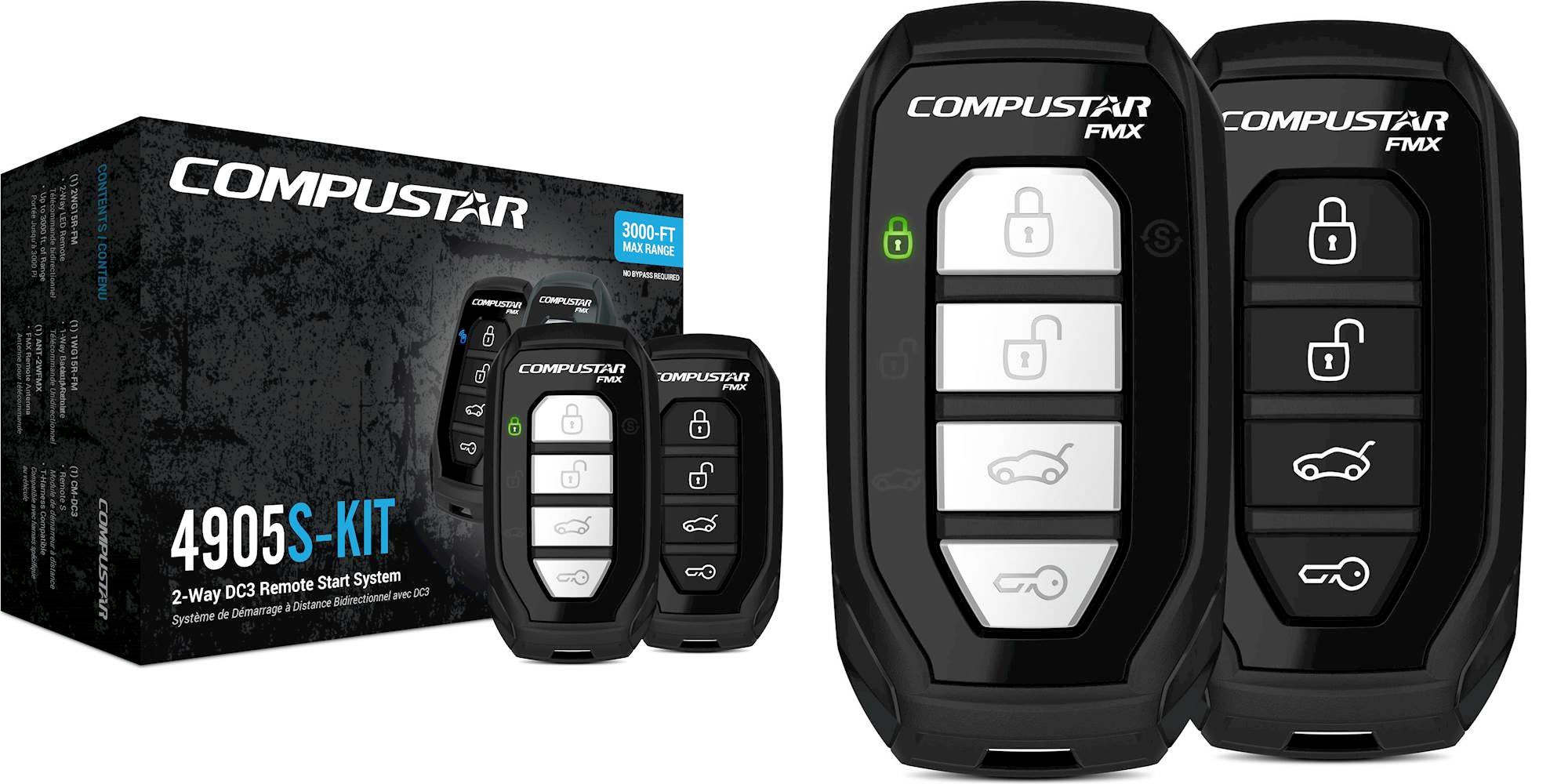 Never walk out to a cold car again w/ this Compustar remote start