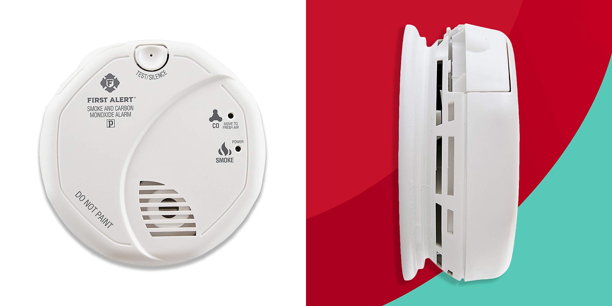 download first alert smoke and carbon monoxide alarm flashing red