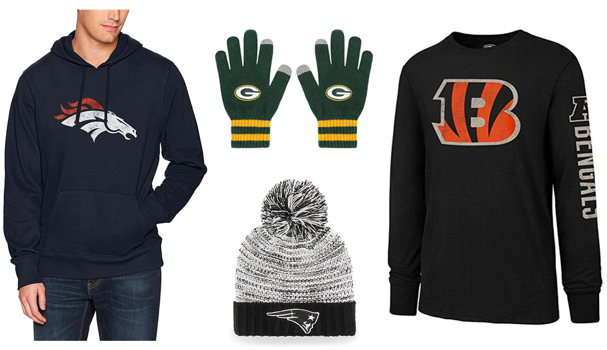 Score NFL apparel \u0026 accessories at 