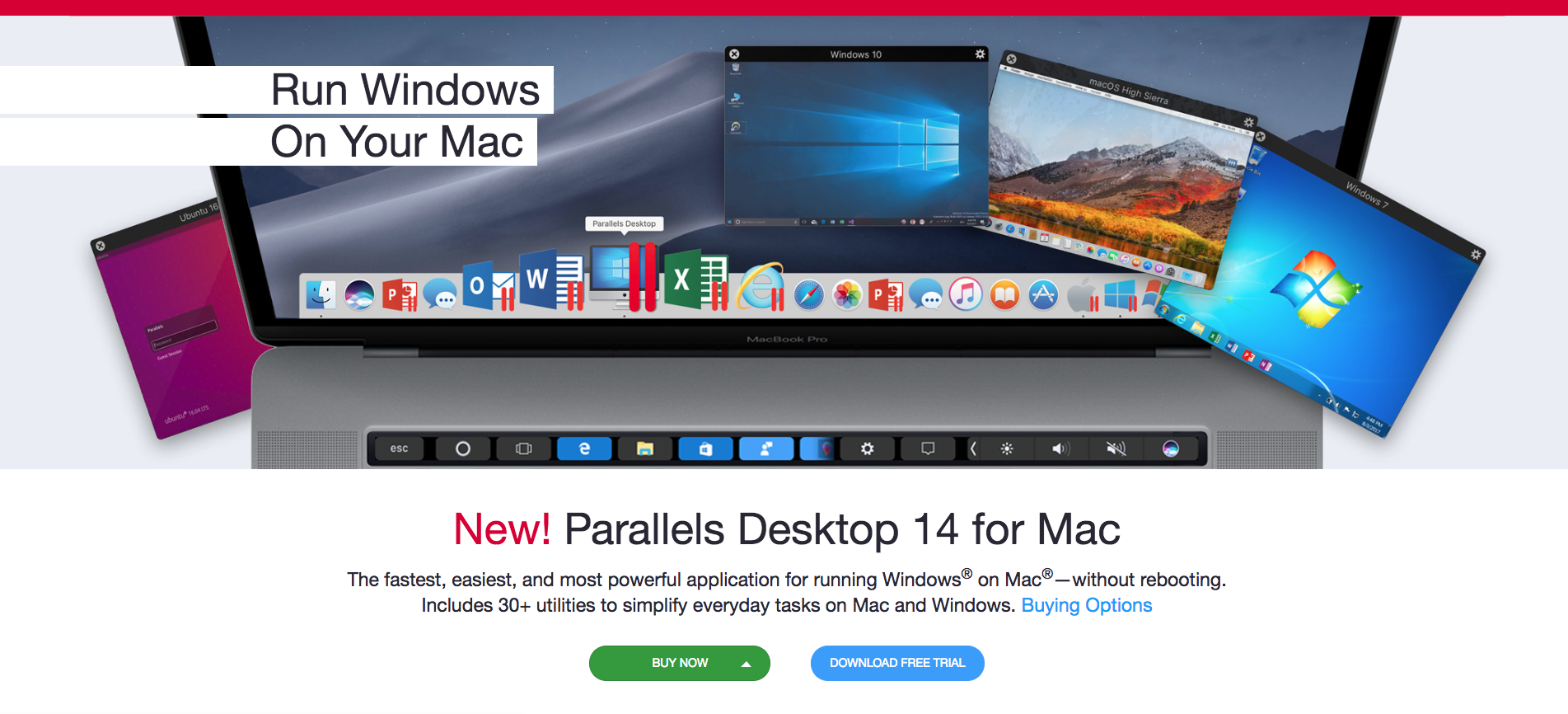 downloading Parallels Desktop 19