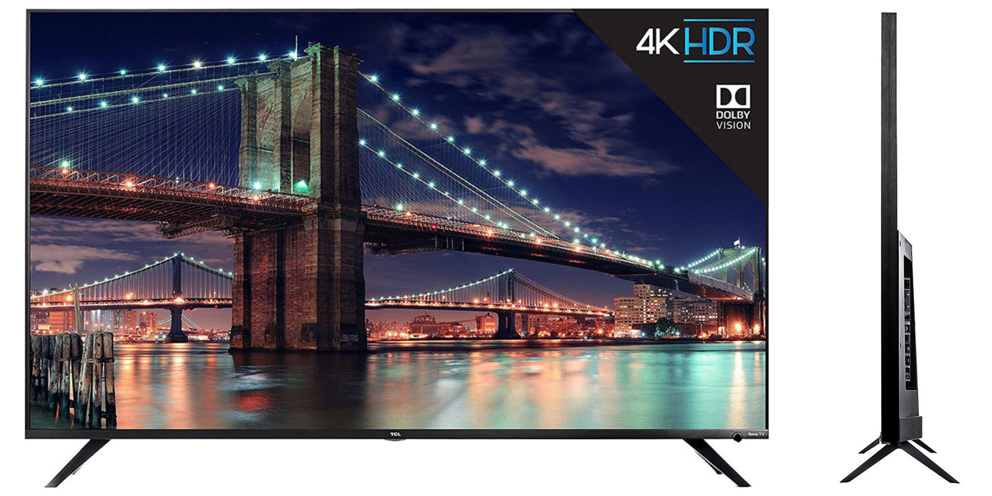 One of the best budget 4K TVs just got better, TCL's 55inch w/ Roku