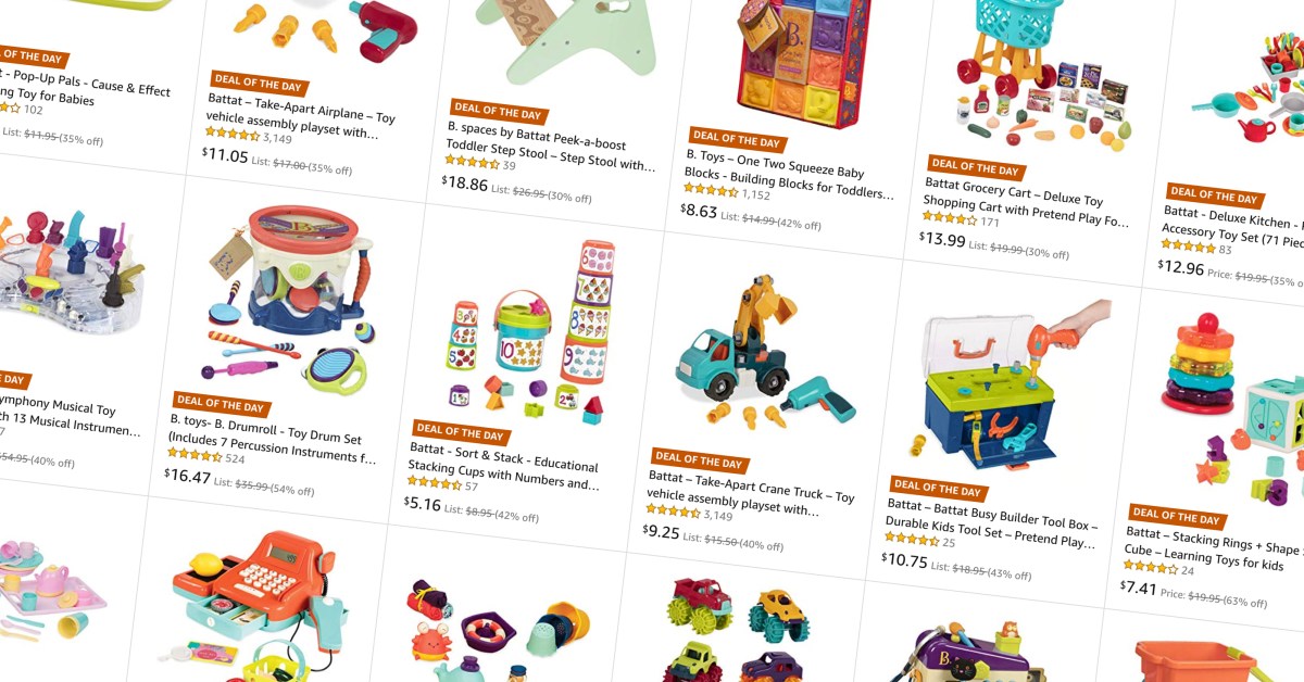 Don T Miss Amazon S 1 Day Toy Sale From 4 Up To 45 Off Battat Play