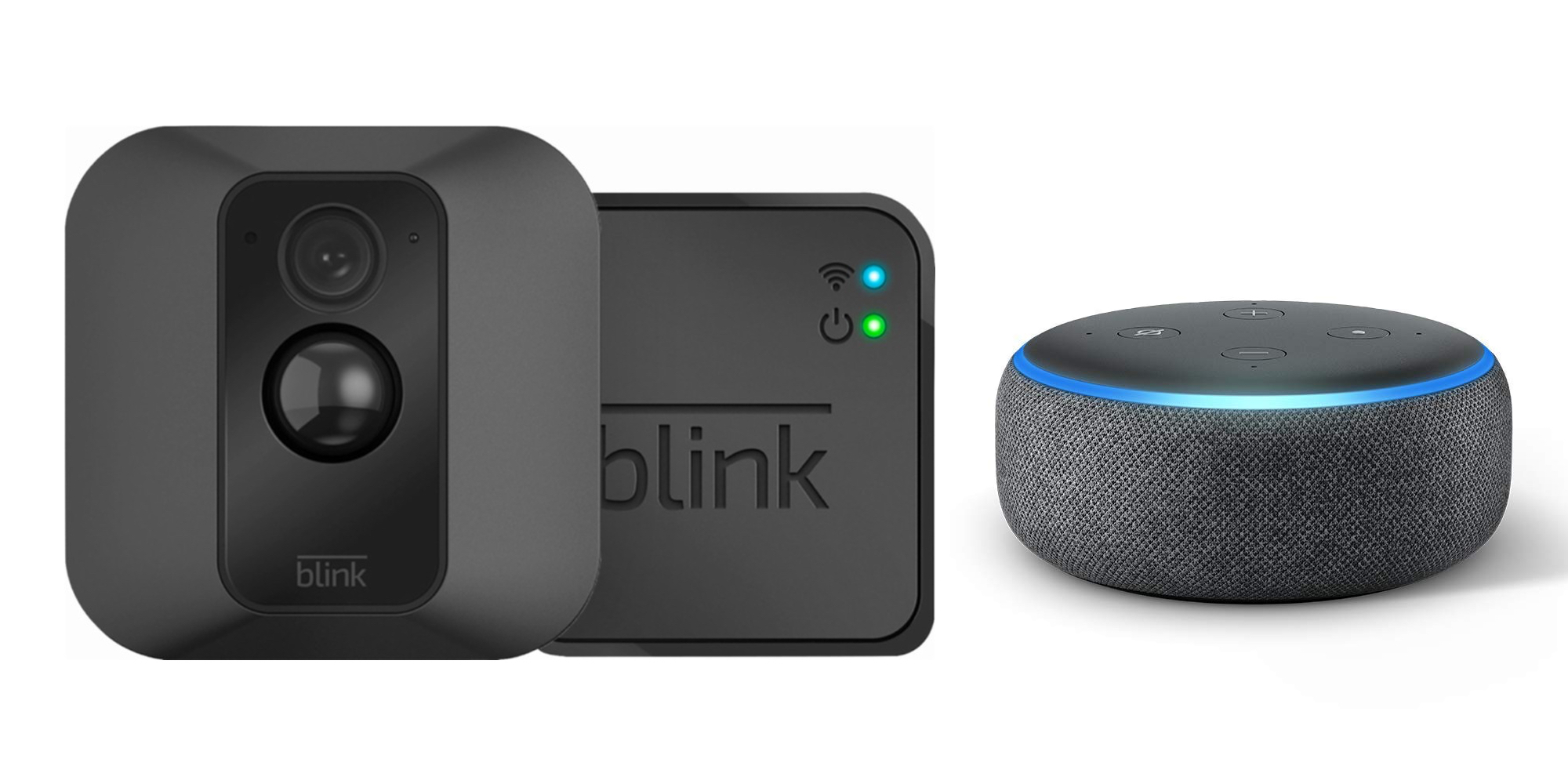 Bring home Blink's XT Security Camera System plus an Echo Dot for 79