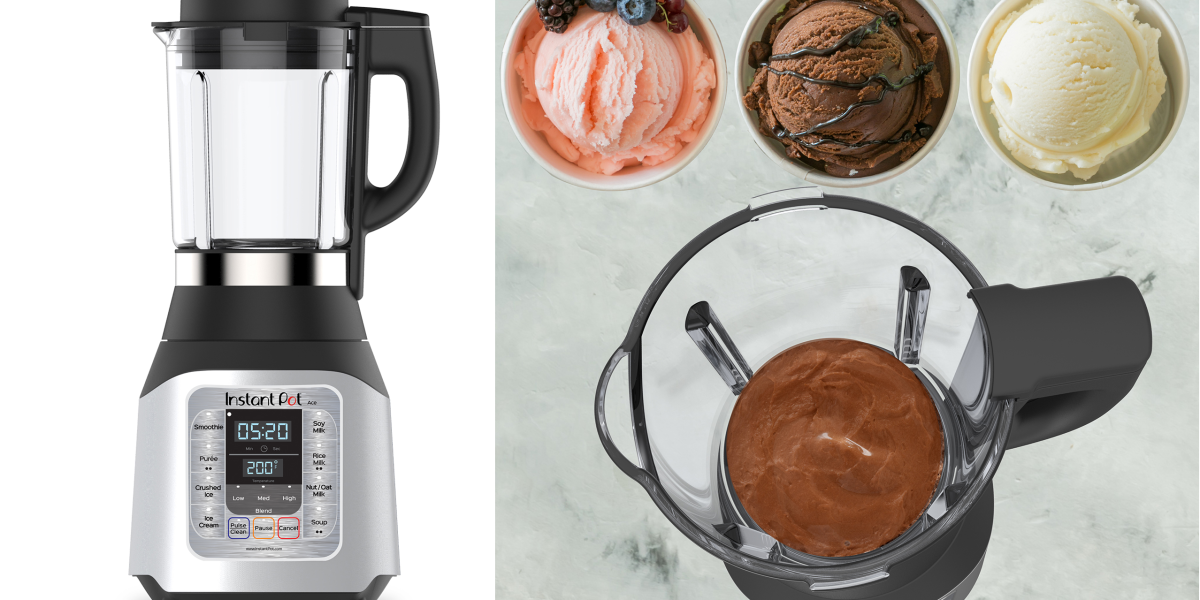 Add the Instant Pot Blender (yes, blender) to your kitchen counter