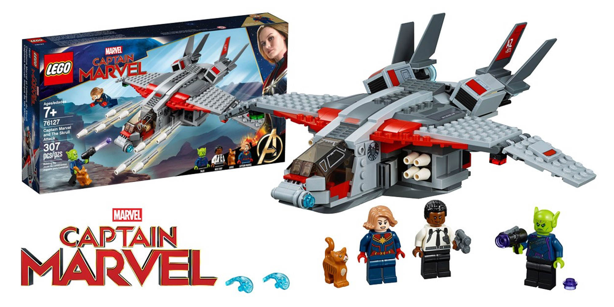 LEGO's first Captain Marvel set is here, with over 300