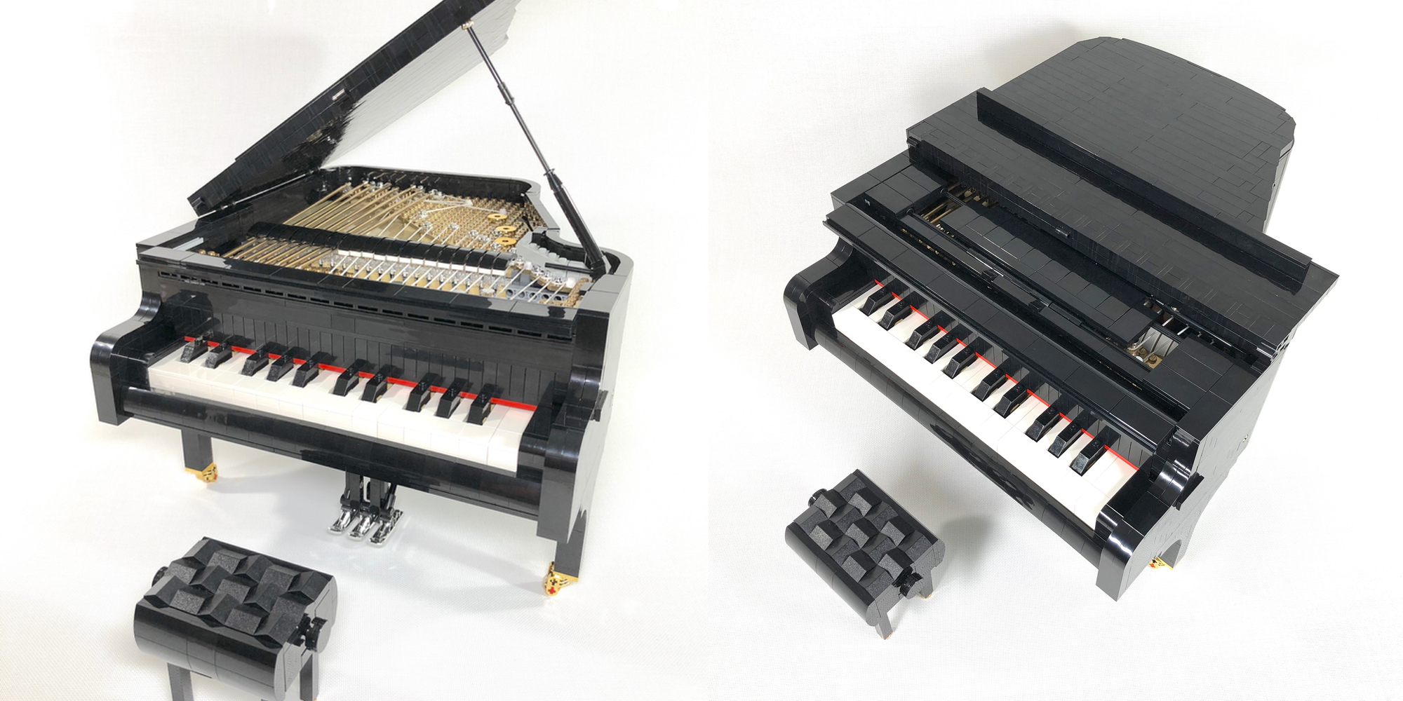 playable piano lego