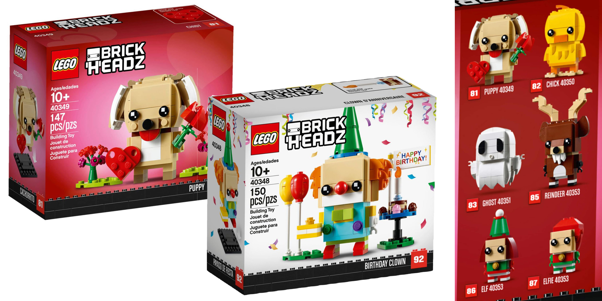 new lego brickheadz 2019