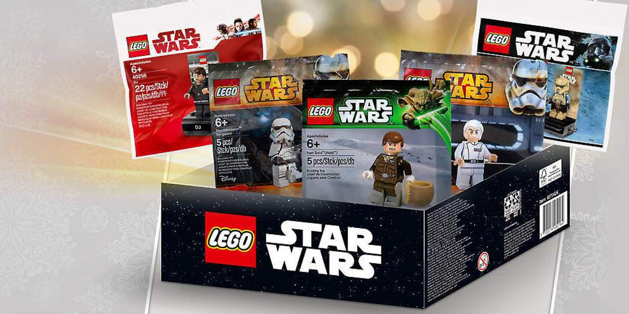 lego star wars book exclusive minifigure