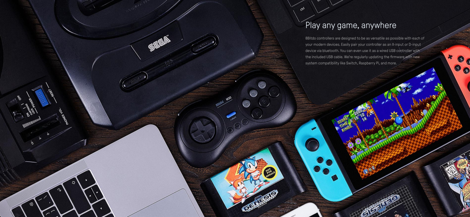 8bitdo Unveils M30 Sega Genesis Bluetooth Gamepad More 9to5toys