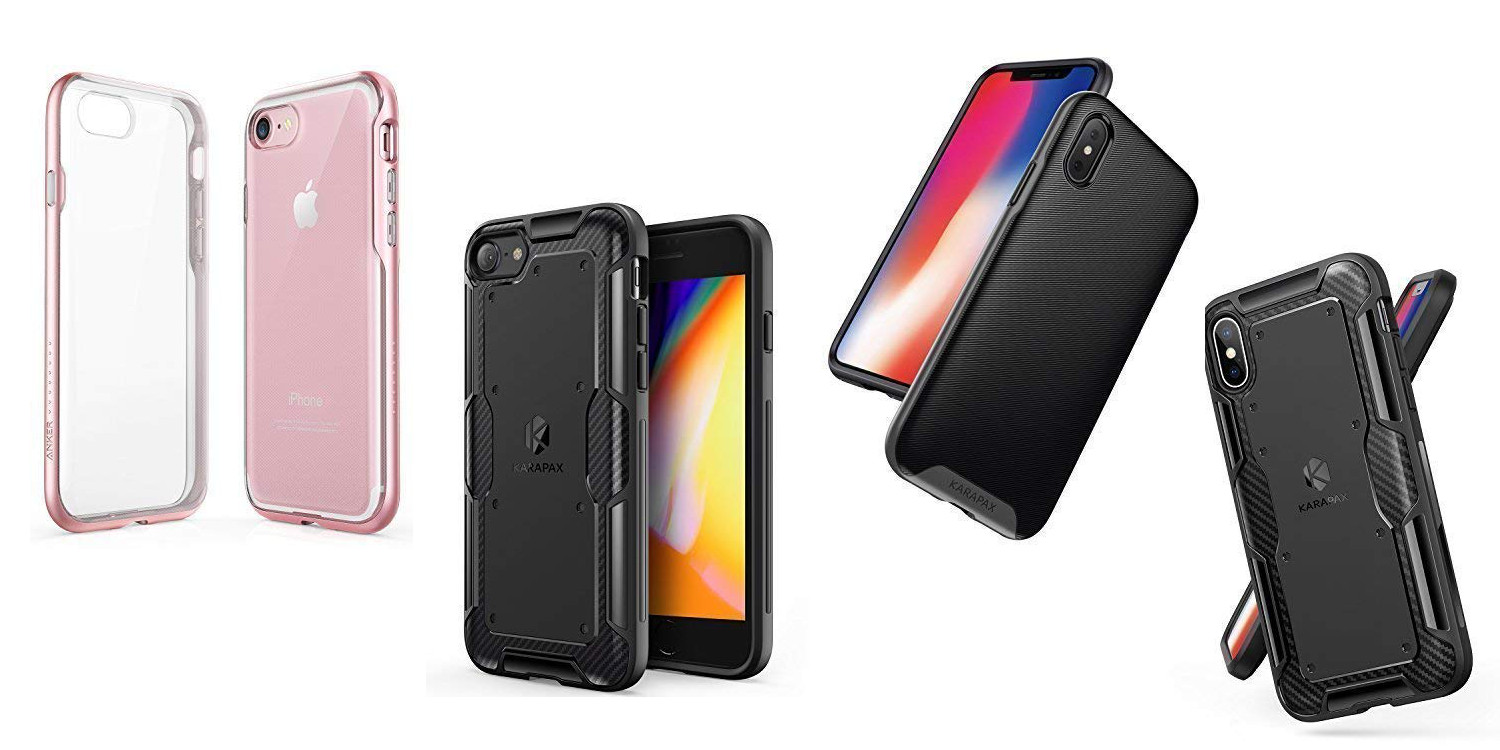 Anker iPhone X/8/7 cases down to 4 shipped right now Soft TPU