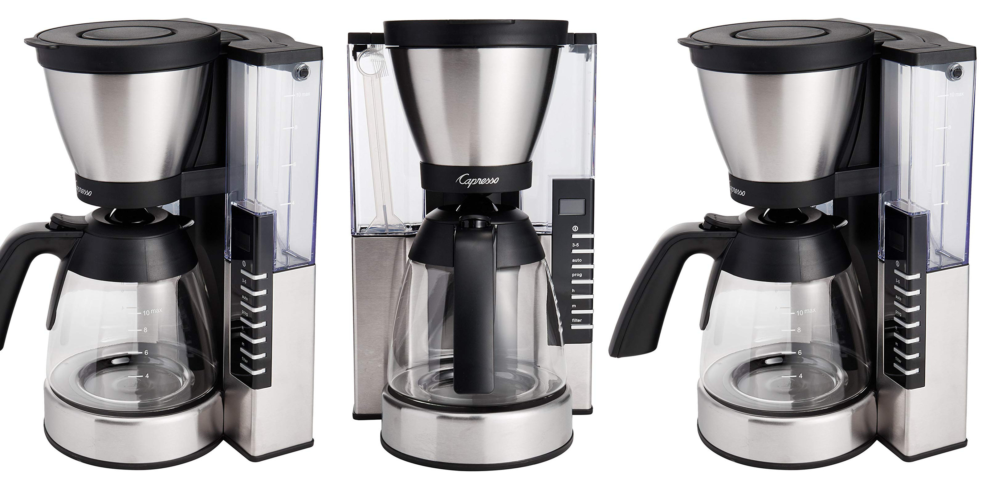 Capresso's 10Cup Stainless Coffee Maker gets a 30 price drop for
