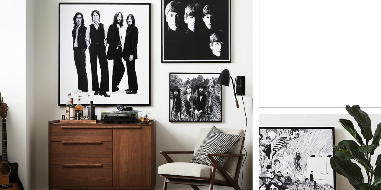 Bring Home These Crate Barrel X The Beatles Prints Today 9to5toys