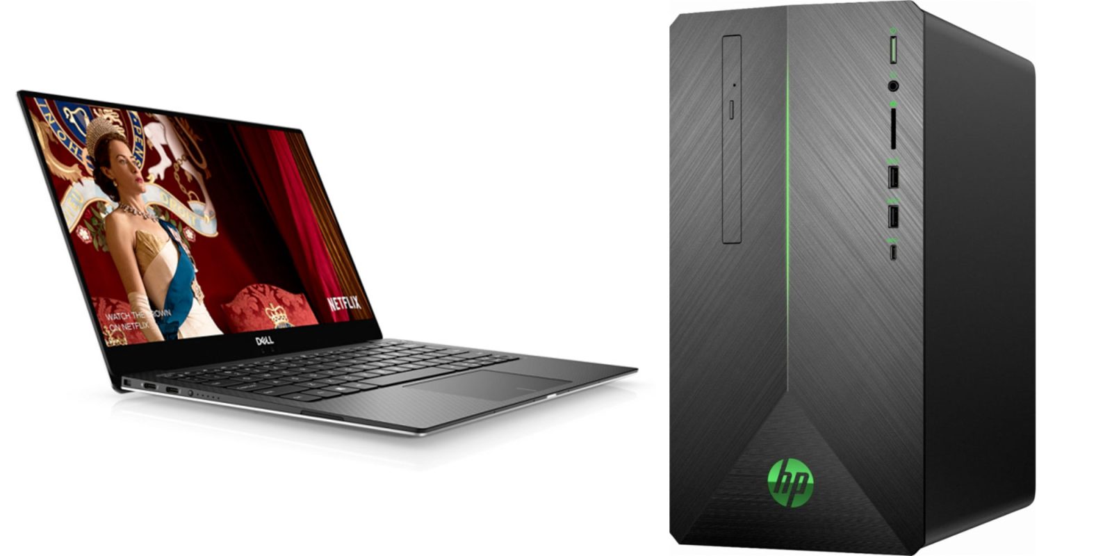 PCs from 529 HP's Ryzenpowered Pavilion Gaming Desktops, Dell's XPS