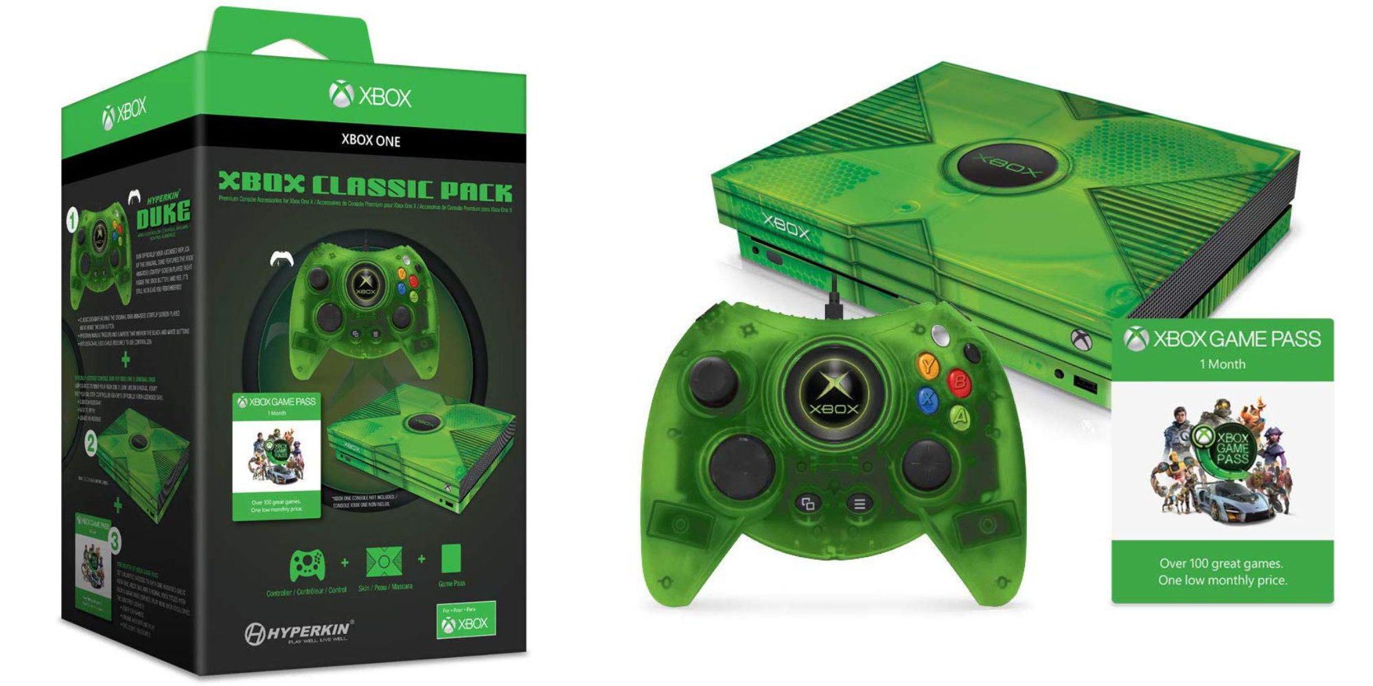Go retro with Hyperkin's Xbox Classic Pack for Xbox One X, now 68 at