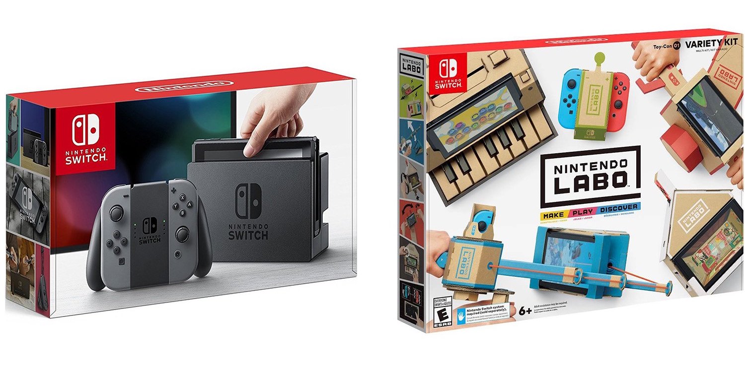 Nintendo Switch + Labo Variety Kit Now Available For $309 Shipped (up 