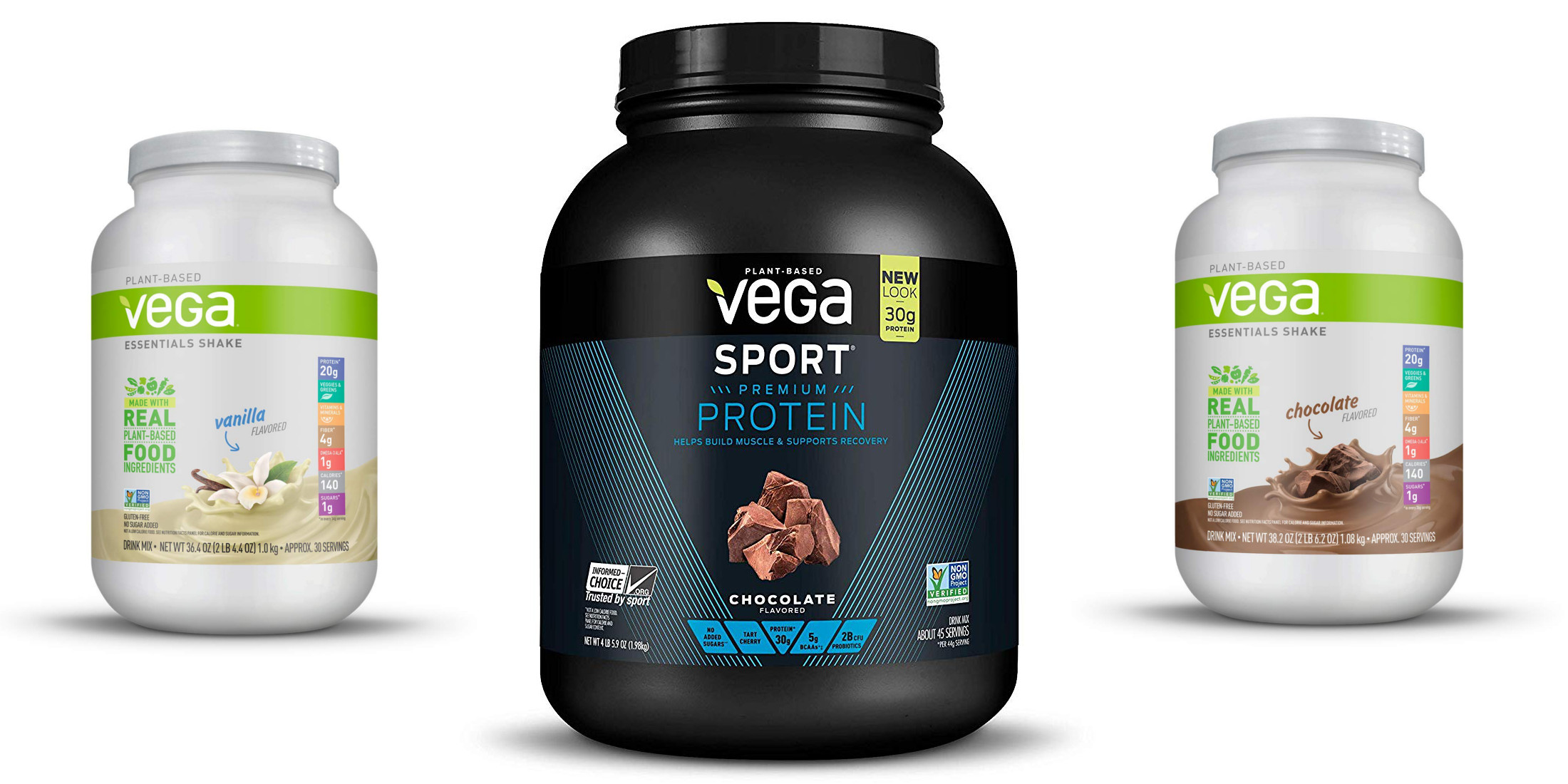 Load Up On Vega's Plant-based Protein Powder In Today's Gold Box From ...