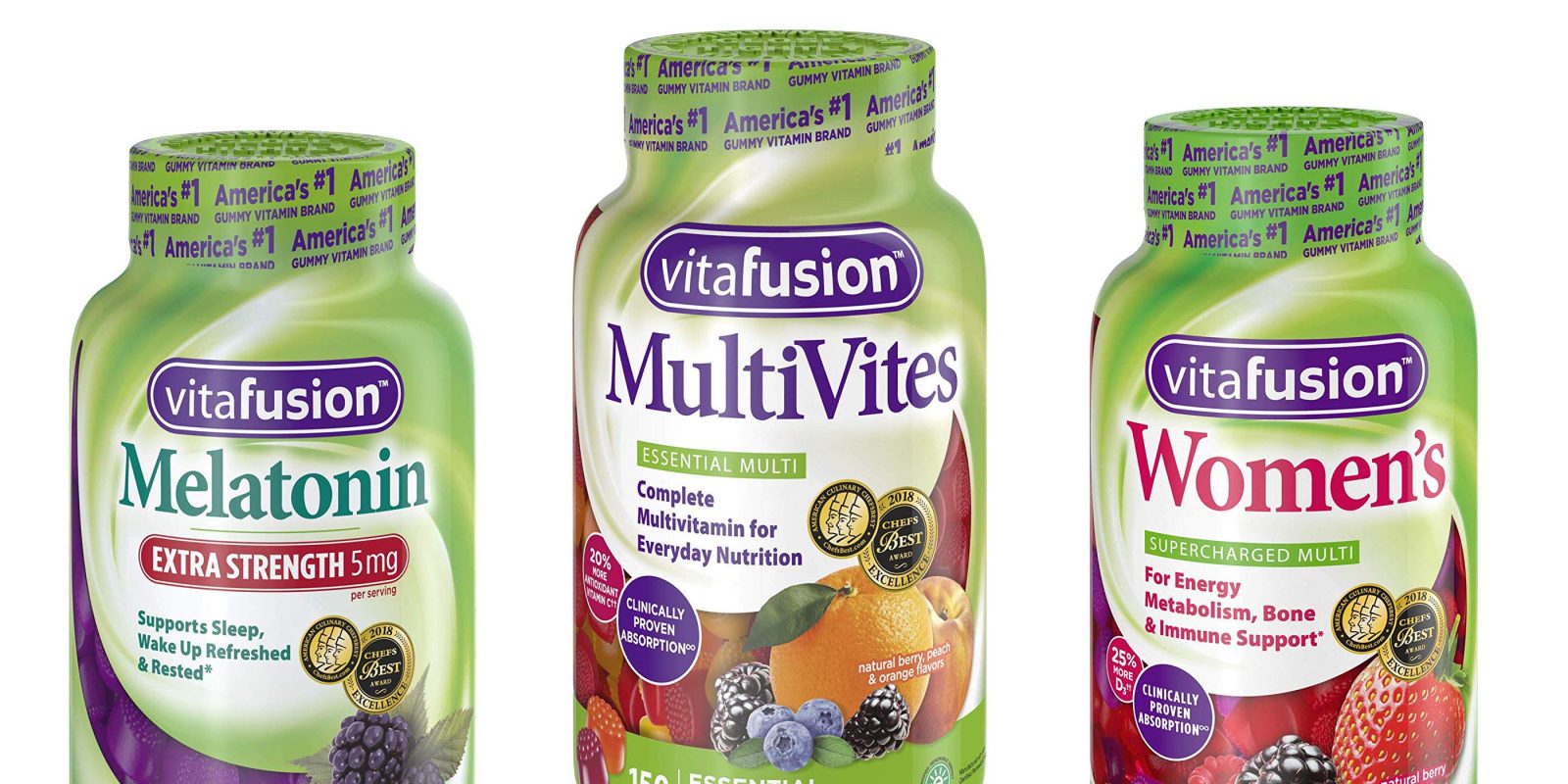 Amazon VitaFusion vitamins sale 150pack MultiVites for 6 shipped (35 off) + more 9to5Toys