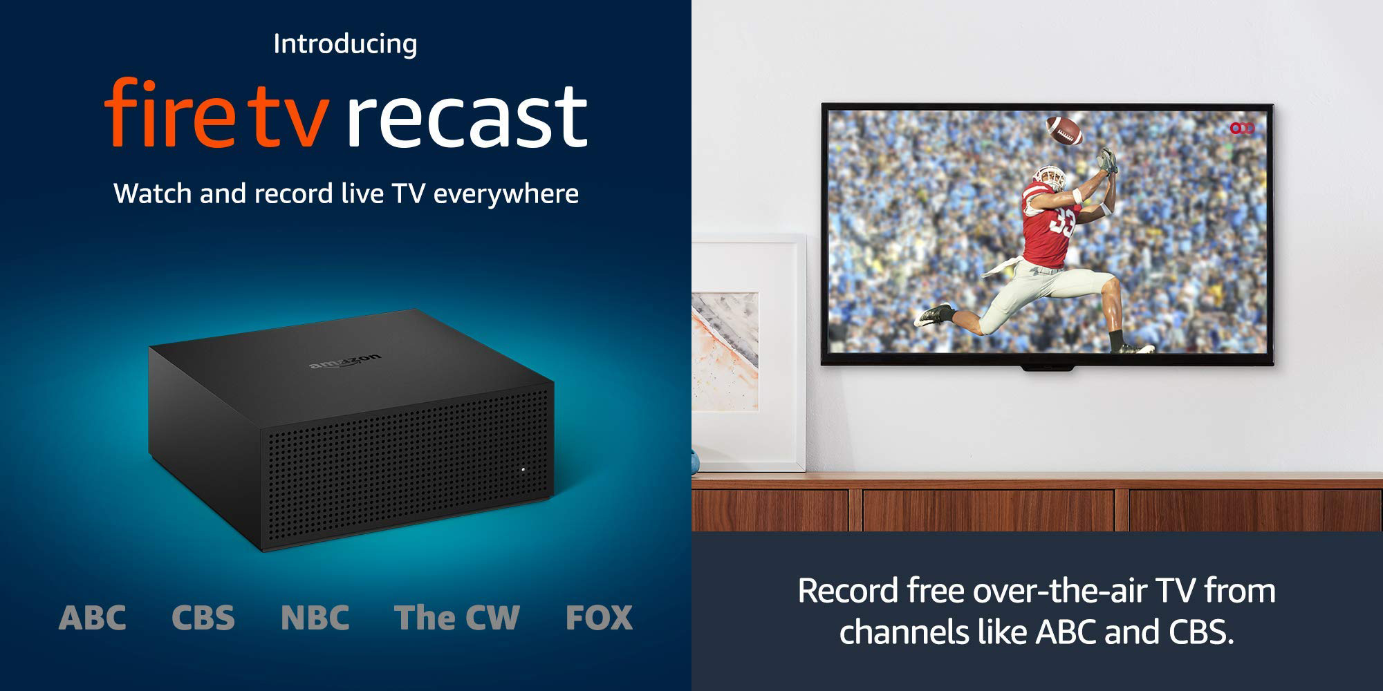 fire tv recast