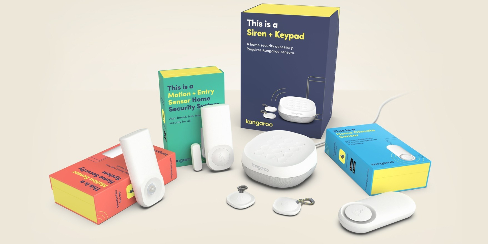 Kangaroo debuts new lowcost home security system devices 9to5Toys