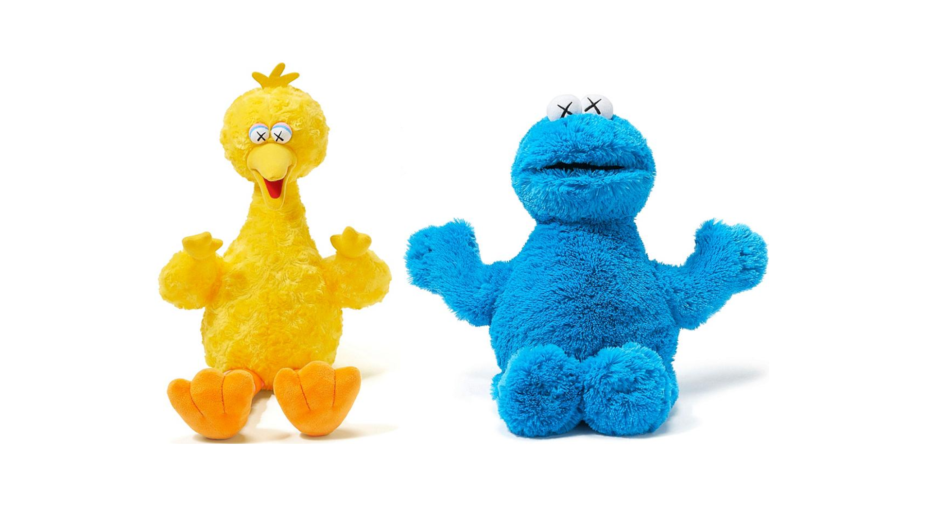 kaws x sesame street toy